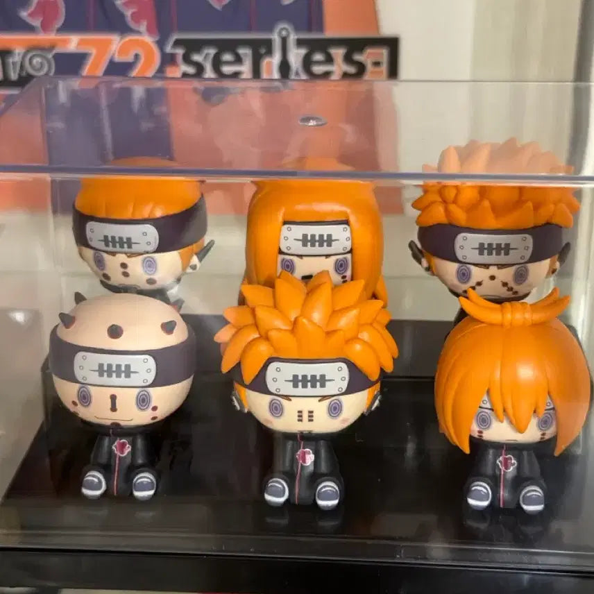 [BUNJANG] Naruto Pain Chokonokko 6-Figure Full Set / 나루토 페인 쵸코노코 피규어 6종 풀세트