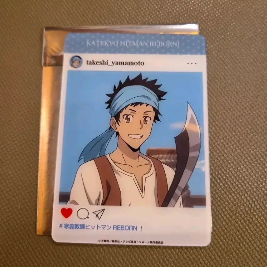 [BUNJANG] Katekyo Hitman Reborn! Reborn! Acrylic Card / 가정교사히트맨리본 가히리 아크릴 카드
