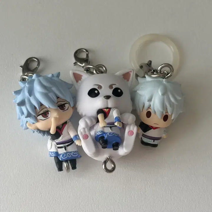 [BUNJANG] Gintama Gachapon Gintoki Derongacha Stand Figure / [은혼] (일괄) 긴토키 데롱가챠 메지루시 팝니다