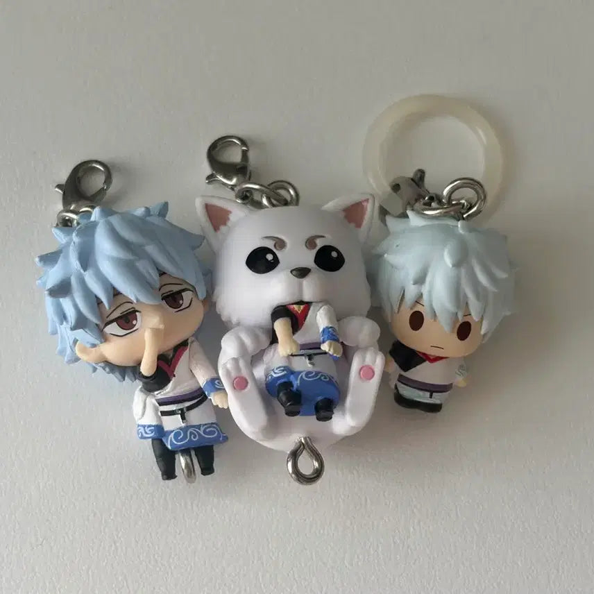 [BUNJANG] Gintama Gachapon Gintoki Derongacha Stand Figure / [은혼] (일괄) 긴토키 데롱가챠 메지루시 팝니다