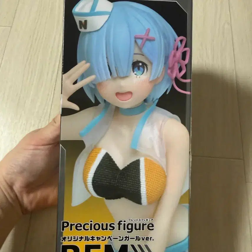 [BUNJANG] Re:Zero Rem Original Campaign Girl Ver. Figure (Unsealed) / 프레셔스 피규어 렘 오리지널 캠페인걸 ver. 리제로 미소녀 피규어 미개봉 새상품