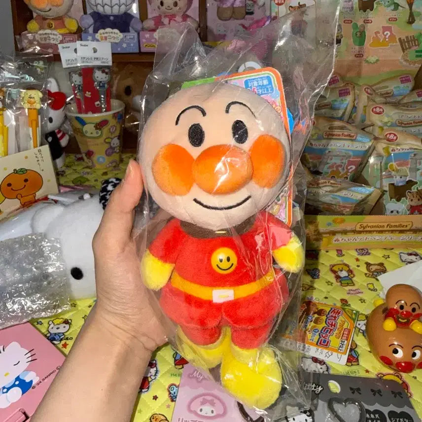 [BUNJANG] Authentic Japanese Anpanman Plush / 일본정품 호빵맨 인형