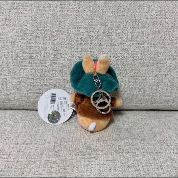 [BUNJANG] Peter Rabbit Benjamin 8cm Keychain Doll / 정품 피터래빗 카와이 벤자민 8cm 키링인형