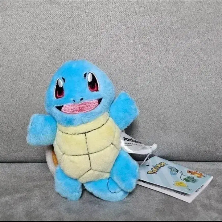 [BUNJANG] Official Pokémon Squirtle Keyring Plush / 정품 포켓몬스터 와펜 꼬부기 키링 인형
