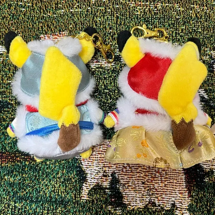 [BUNJANG] Pokemon Kimono Pikachu Mascot 2 Types / 포켓몬 한복 피카츄 마스코트 2종