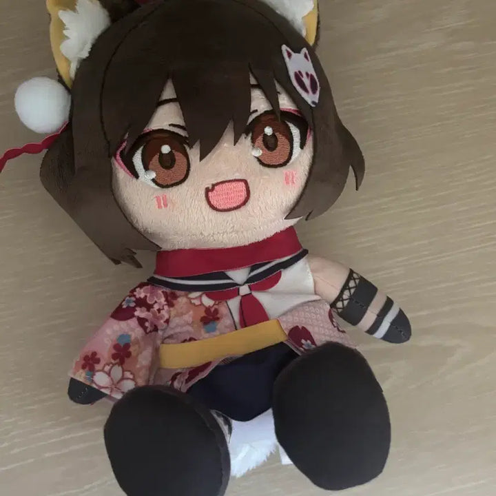 [BUNJANG] Blue Archive Izuna Chocopanipuni Plush / 블루아카이브 이즈나 쵸코푸니