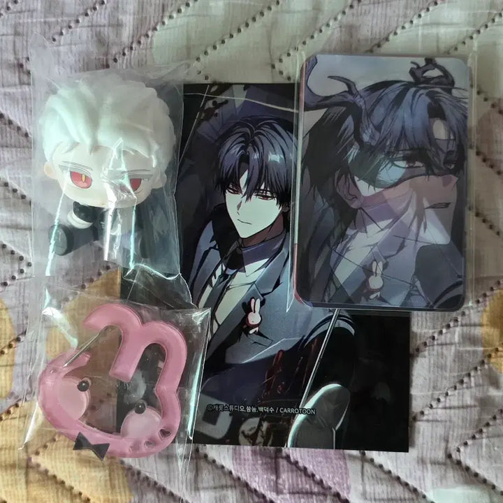 [BUNJANG] Gwaedam Chulgeun (All Sitting) Ijahun Figure &amp; Lenticular Photocard Set / 괴담출근 괴출 모두앉아 피규어 이자헌 괴출 렌티큘러 포카 판매