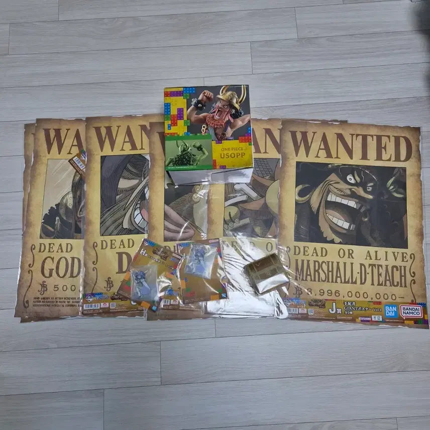 [BUNJANG] One Piece - Ussop B-Prize &amp; Other Figures Bundle Set (Sealed) / 미개봉 일괄) 엘바프 우솝 b상 그외 하위상