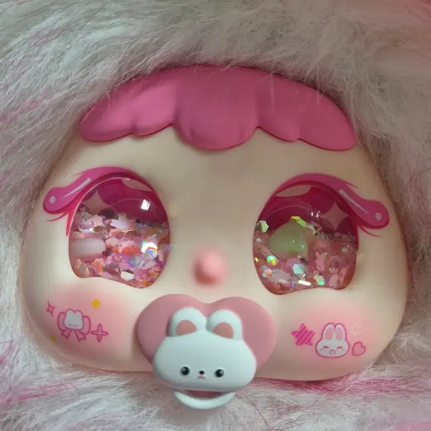 [BUNJANG] Baby3 JIMO 600 Pink Fur &amp; Lace Doll / 베이비쓰리 지이모 600 왕시크