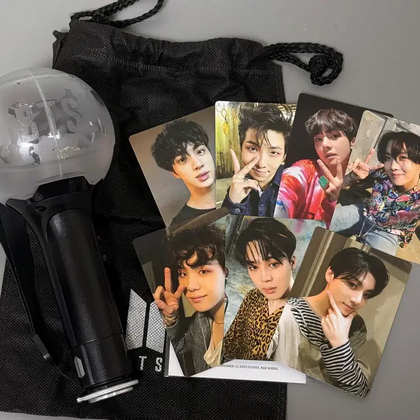 [BUNJANG] BTS ARMY Bomb Ver. 3 Photocard Full Set / 방탄소년단 아미밤3+포카 풀셋
