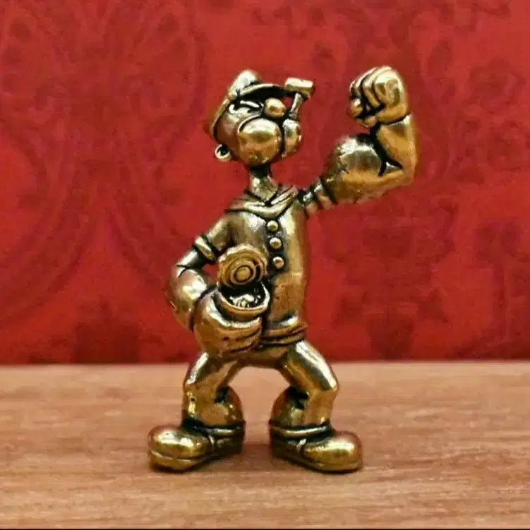 [BUNJANG] Popeye Sculpture Brass Collectible / 소장용 수집품 황동제작 뽀빠이 조각상 1점 드립니다