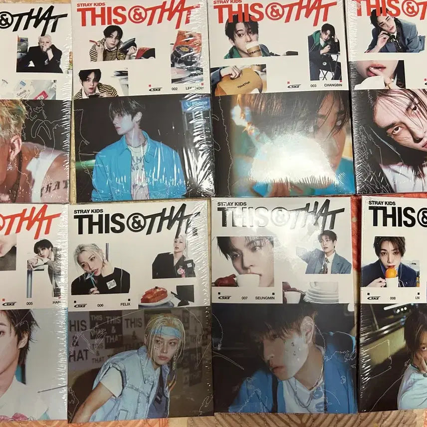 [BUNJANG] Stray Kids (SKZ) THIS DOES NOT COMPUTE 8 Album Bundle Set / 일괄 미개봉 스키즈 디스앤댓 8개세트 &amp; 앨범 개인 skz this that