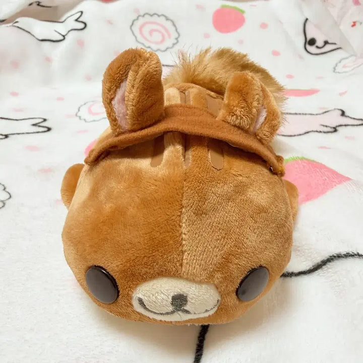 [BUNJANG] Rare Squirrel Mamegoma Plush (Choco Goma / Shima Goma) / 고전 레어 다람쥐 마메고마 시마고마 초코고마 산엑스