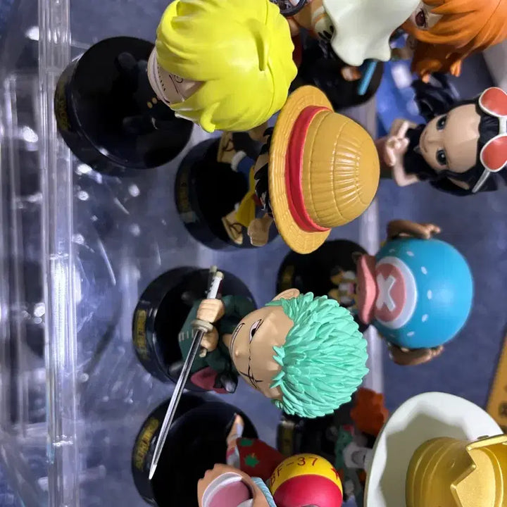 [BUNJANG] One Piece 9-Character Figure Set / 원피스 피규어 9종 세트