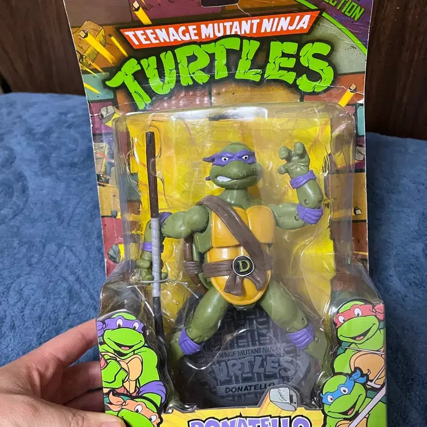 [BUNJANG] Teenage Mutant Ninja Turtles Donatello Figure (Classic Collection, Sealed) / 닌자거북이 피규어