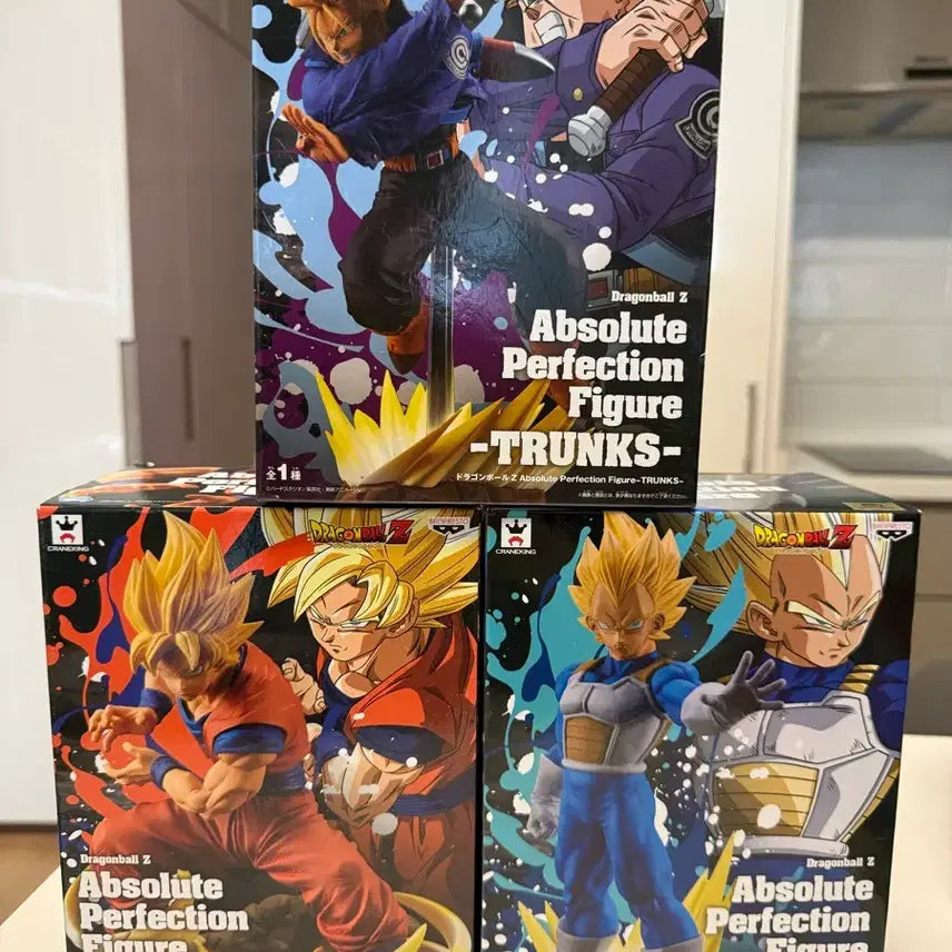 [BUNJANG] Dragon Ball Z Absolute Perfection Figure 3-Set / 드래곤볼Z 앱솔루트 퍼펙션(Absolute perfection) 3종 세트 피규어