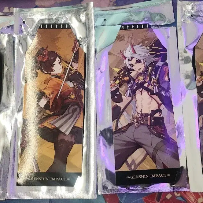[BUNJANG] Genshin Impact Tear-off Cards (Geo Characters) / 원신 티어오프( 바위)