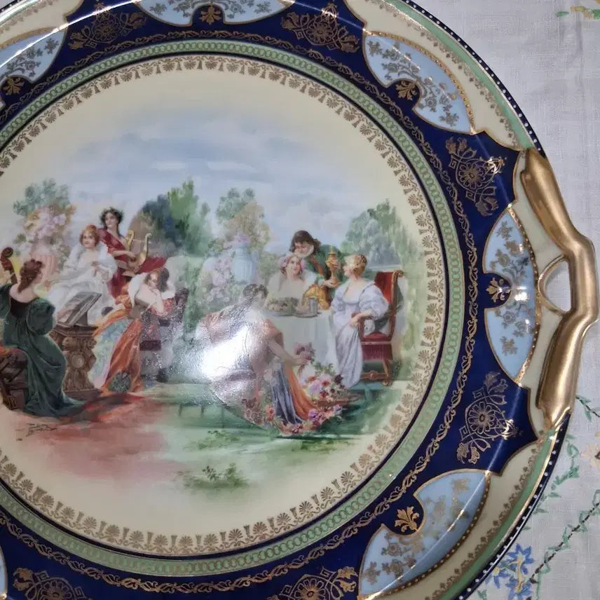 [BUNJANG] Old Vienna Large Tray 38cm / 올드 비에나 대형 트레이 38센치