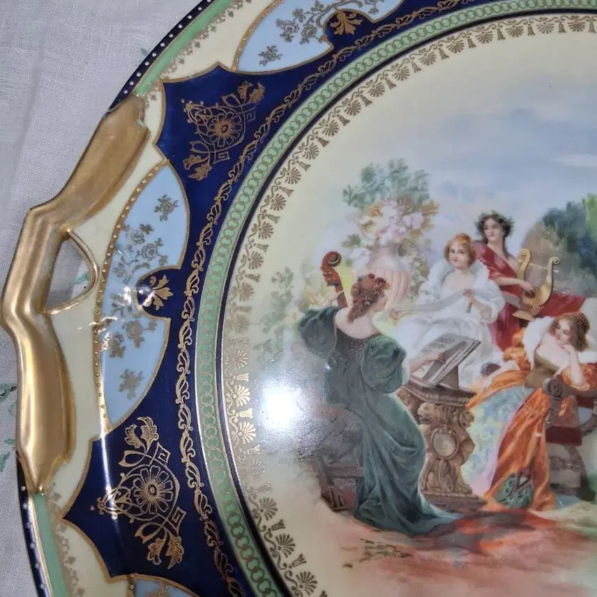 [BUNJANG] Old Vienna Large Tray 38cm / 올드 비에나 대형 트레이 38센치