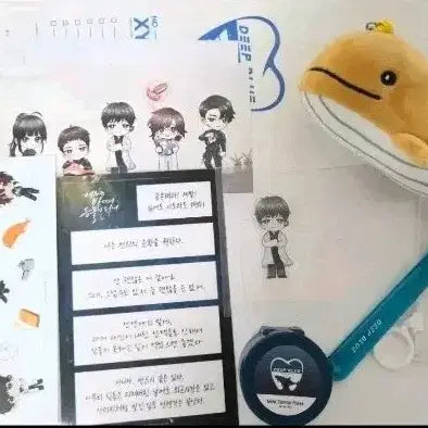 [BUNJANG] The Deep Sea Official Noel Keyring Bundle Set / 어바등 공식 노을이 키링 텀블벅 와디즈 굿즈 일괄 양도 어두운 바다의