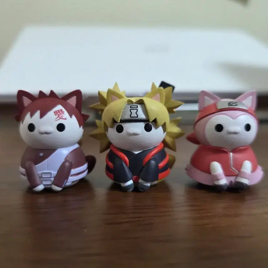 [BUNJANG] Naruto Nyaruto Gaara Temari Sakura Bundle Set / 일괄) 나루토 냐루토 가아라 테마리 사쿠라