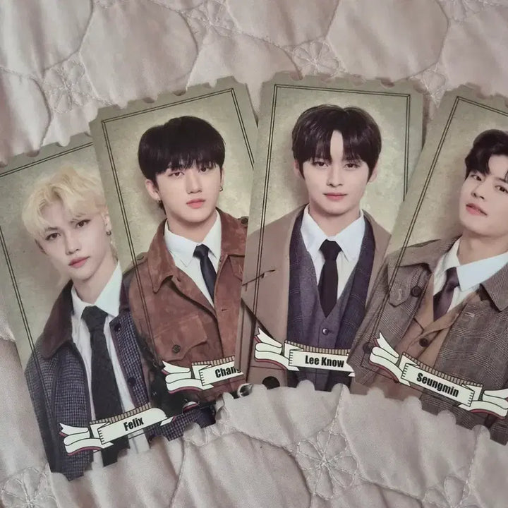 [BUNJANG] Stray Kids Felix, Changbin, Lee Know, Seungmin Photocard Bundle Set / 스트레이키즈 굿즈 오티 양도