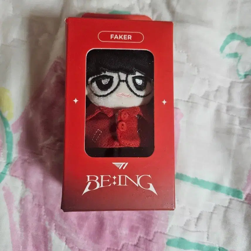 [BUNJANG] T1 Faker 10cm Plush Keychain / T1 티원 페이커 10cm 인형 키링
