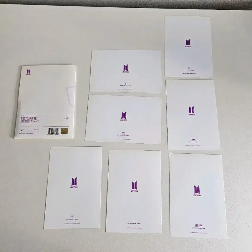 [BUNJANG] BTS ARMYPEDIA Answer Photocard Postcard Set / 아미피디아 엽서 세트 방탄 bts 앤써 poca postcard