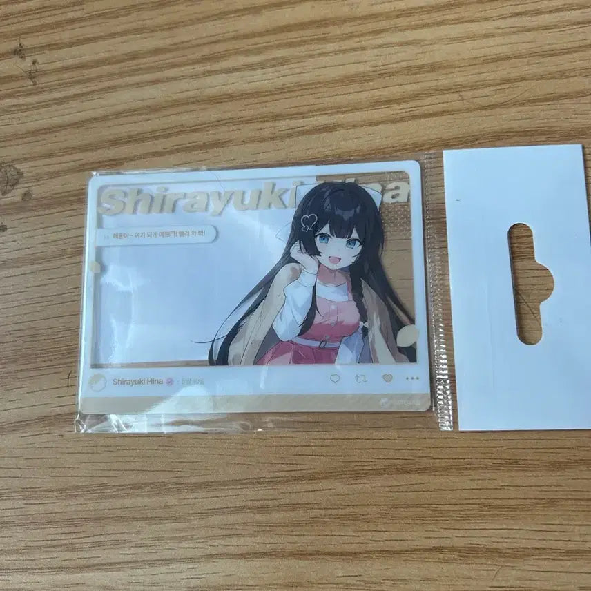 [BUNJANG] Stellive Hinata Spring Blossom Date SNS Style Acrylic Stand (Sealed) / 스텔라이브 봄빛데이트 미개봉 히나 SNS풍 아크릴