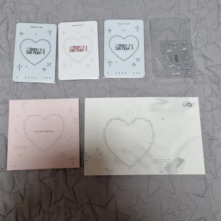 [BUNJANG] NMIXX Mini 5th Album Goods Bundle Set (Unsealed) / 가격제안 환영, 개봉 O, 엔믹스 nmixx 미니 5집 앨범 굿즈 포함 세트 일괄