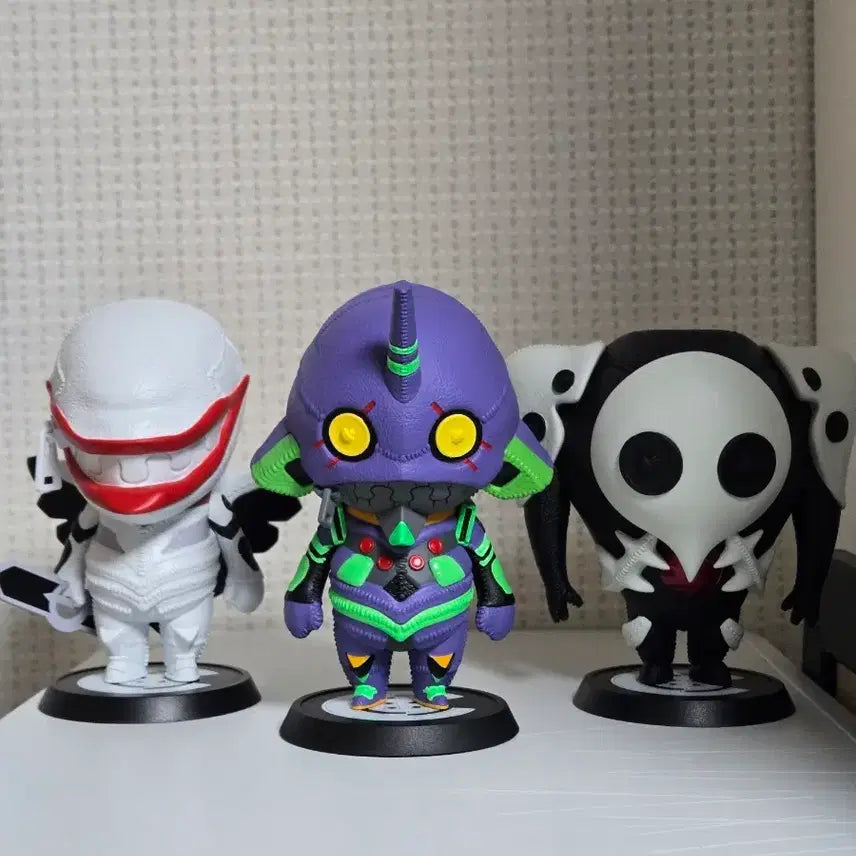 [BUNJANG] Prime 1 Studio Evangelion Unit-01, Unit-00, Sachiel Figure Bundle Set / 일괄) 프라임원 에반게리온 큐티원 양산기, 초호기, 사키엘 피규어
