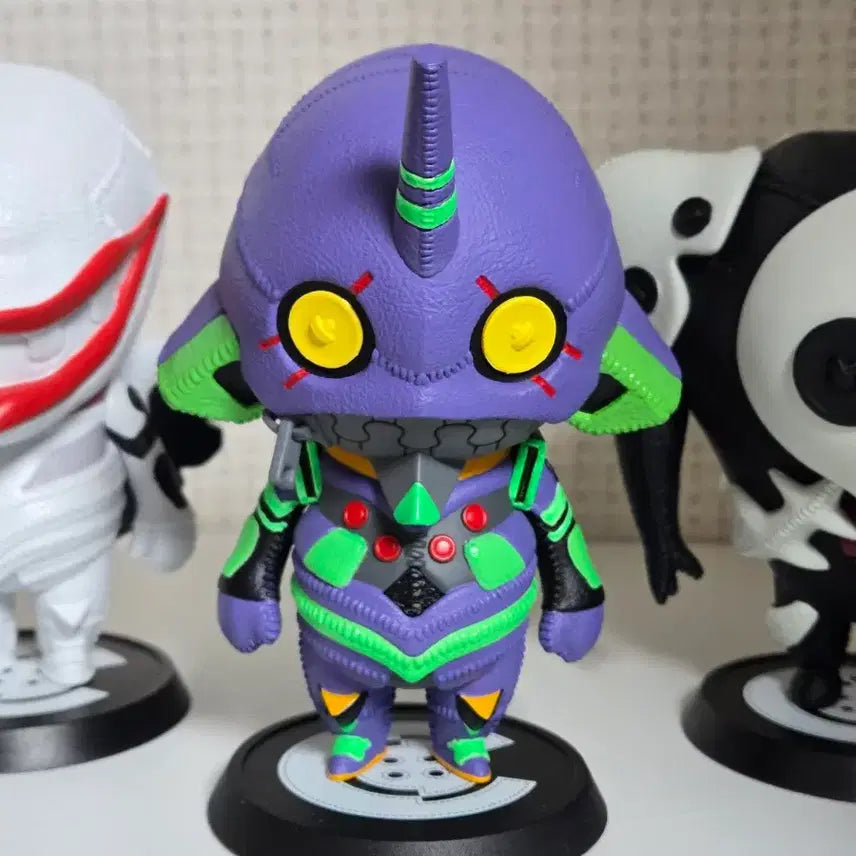 [BUNJANG] Prime 1 Studio Evangelion Unit-01, Unit-00, Sachiel Figure Bundle Set / 일괄) 프라임원 에반게리온 큐티원 양산기, 초호기, 사키엘 피규어