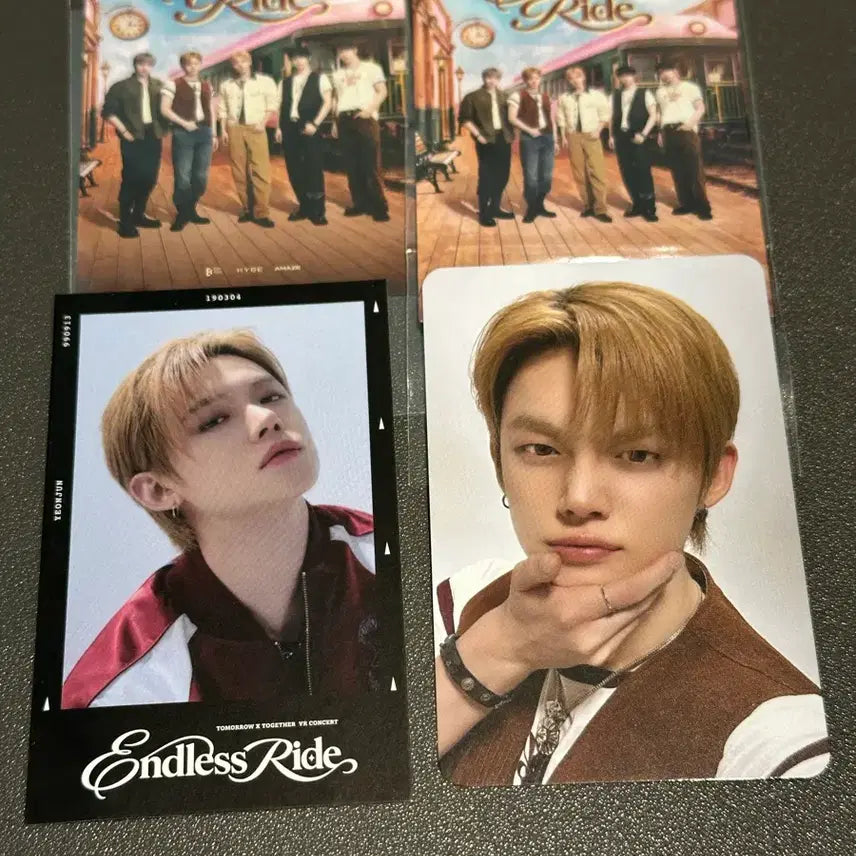 [BUNJANG] TXT Yeonjun Endless Ride VR Concert Photocard Set / (쇼핑백 포함) 연준 세트/투바투 txt vr 콘서트 endless ride