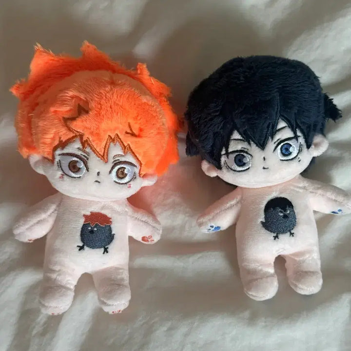 [BUNJANG] Haikyuu!! Kageyama Hinata 5cm Plush Doll + Bunny Hoodie Bundle Set / 하이큐 카게야마 히나타 5cm 솜깅+토끼 후드