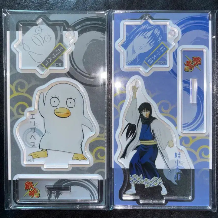 [BUNJANG] Gintama Katsura Kotaro &amp; Elizabeth Acrylic Stand Set / 은혼 카츠라 코타로 엘리자베스 아크릴 스탠드 일괄