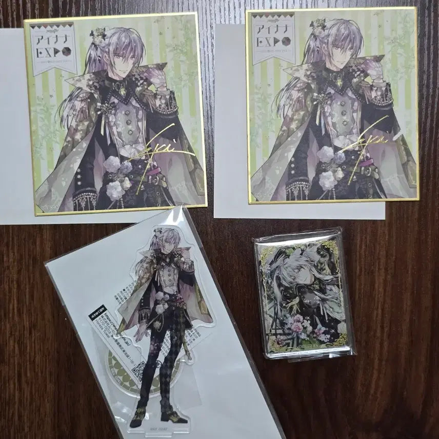 [BUNJANG] I★CHUSHIRO YUKI 7th Anniversary Expo Set - Shikishi, Acrylic Stand, Korotto / 아이나나 엑스포 7주년 유키 색지, 아크릴스탠드, 코롯토