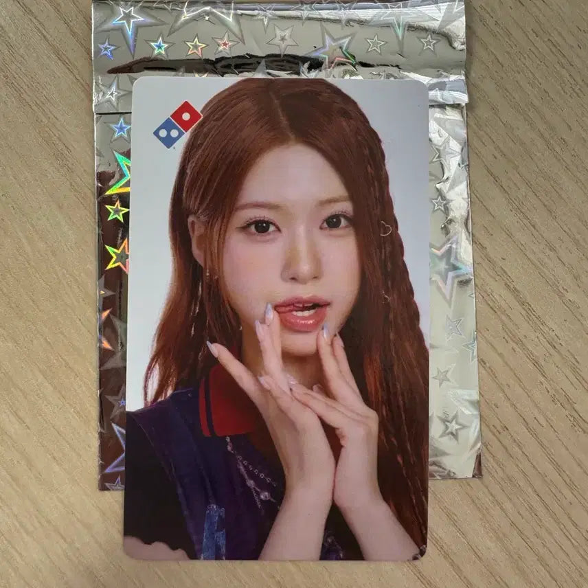 [BUNJANG] ReSene JENA Domino Pizza Photocard / 리센느 도미노 포토카드
