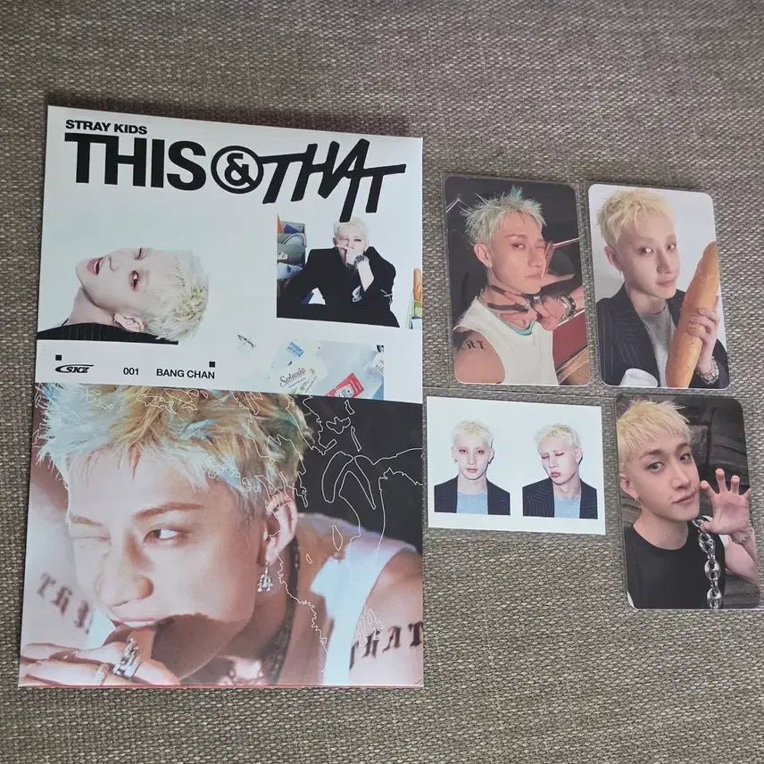 [BUNJANG] Stray Kids This&amp;That Album + Yes24 POB Bang Chan Set / StrayKids This&amp;That 엔드버전 + Yes24특전 방찬 set 양도