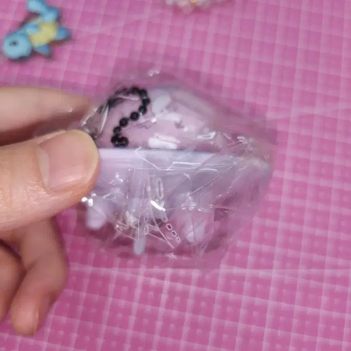 [BUNJANG] Purple UFO Light Gacha Keyring / 보라색 ufo 라이트 가챠 키링