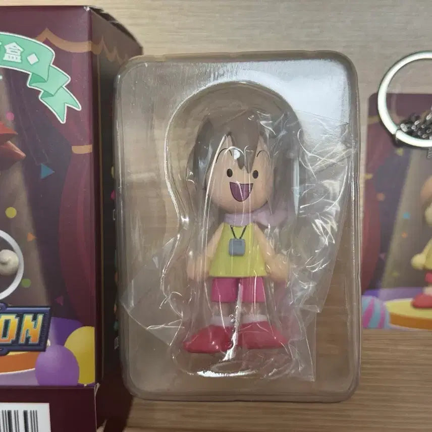 [BUNJANG] Digimon Wooden Keychain Kari (Hikari) / 디지몬 목각인형 키링 나리 (히카리) 판매
