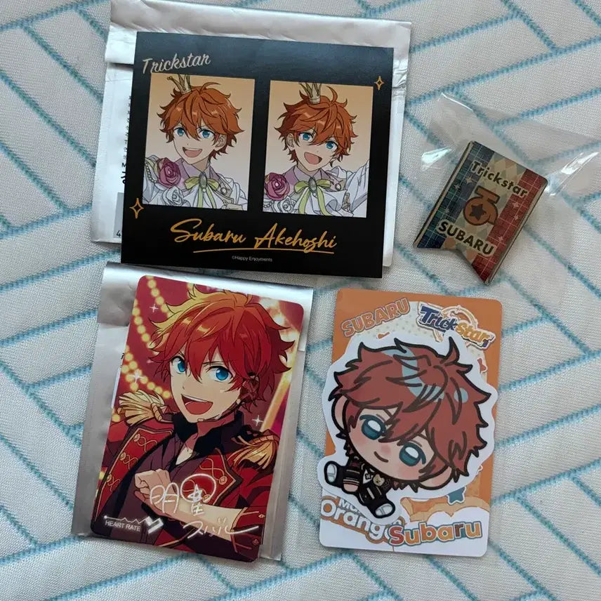 [BUNJANG] Ensemble Stars! Trickstar Subaru Card Set / 앙스타 앙상블스타즈 트릭스타 스바루 포카 증사 지류 일괄