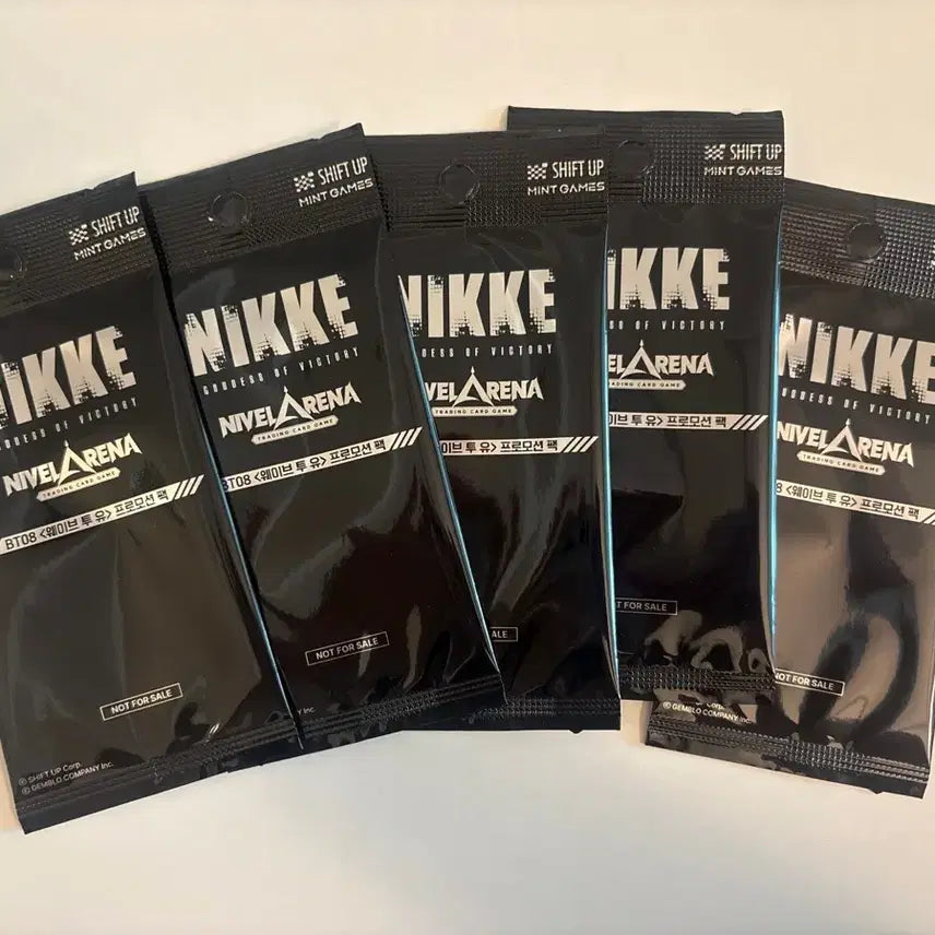 [BUNJANG] Nikke Wave To You Promotion Pack Bundle Set (5 pcs) / 니케 웨이브투유 프로모션 팩 5개 일괄