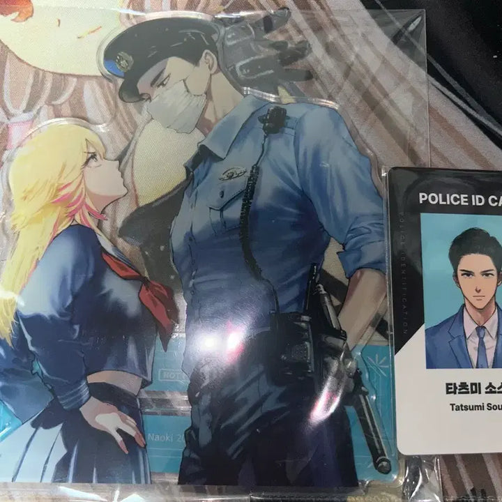 [BUNJANG] Sookyung and I Lucky Draw Acrylic Stand &amp; ID Card / 순경씨와 나 리디 이벤트 아크릴 스탠드, id 카드