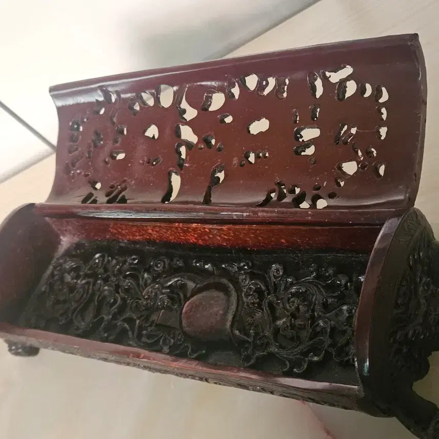 [BUNJANG] Antique Wooden Brush Pot / Pencil Case / 붓통,필통 골동품