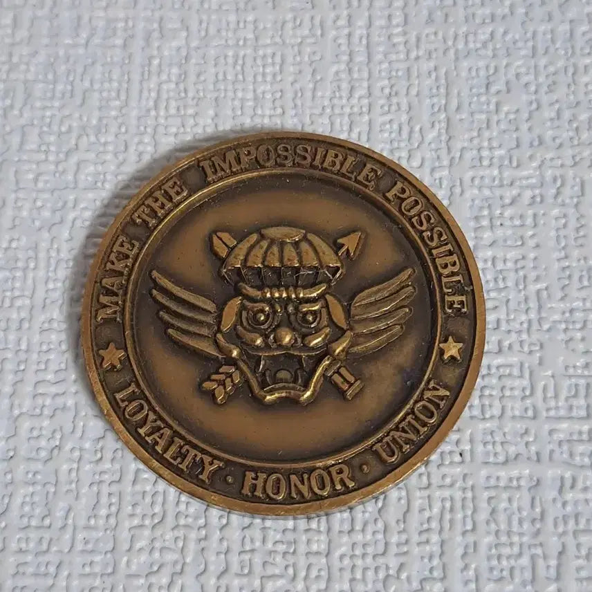 [BUNJANG] Republic of Korea Army 9th Special Forces Brigade "Eagle" Unit Coin / 군대코인 [ 특전여단 ] 부대코인.챌린지코인 희귀수집품