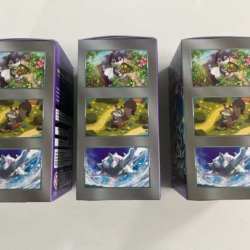 [BUNJANG] Pokemon Violet EX Bundle Set 3 Boxes / 포켓몬 카드 바이올렛ex 3박스 일괄