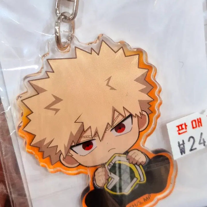 [BUNJANG] My Hero Academia Bakugo Katsuki Chibi Acrylic Stand &amp; Keychain Set (2 Types) / (미개봉 새상품 세트) 나의히어로아카데미아 히로아카 나히아 바쿠고 카츠키 아크릴스탠드 아크릴키링 2종 일괄 세트