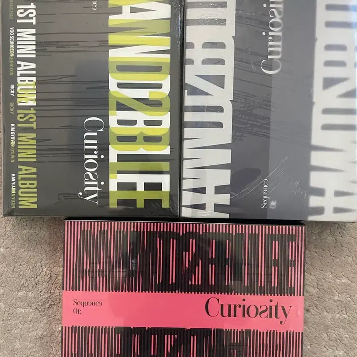 [BUNJANG] AND2BLE Unsealed Album Bundle Set / 3장세트 AND2BLE 앤더블 미개봉앨범