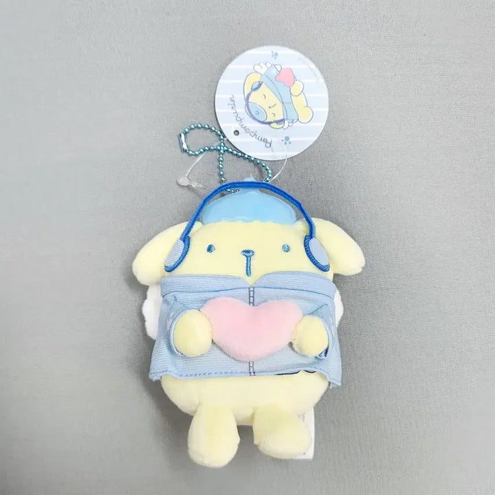[BUNJANG] Sanrio Pompompurin Angel Jersey Plush / 폼폼푸린 엔젤 저지 무뉴구루미