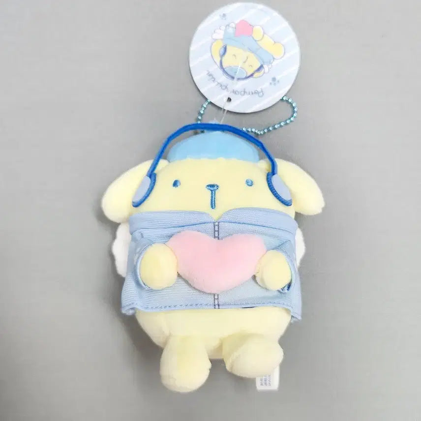 [BUNJANG] Sanrio Pompompurin Angel Jersey Plush / 폼폼푸린 엔젤 저지 무뉴구루미